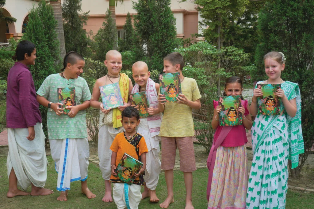 Children with gifted books